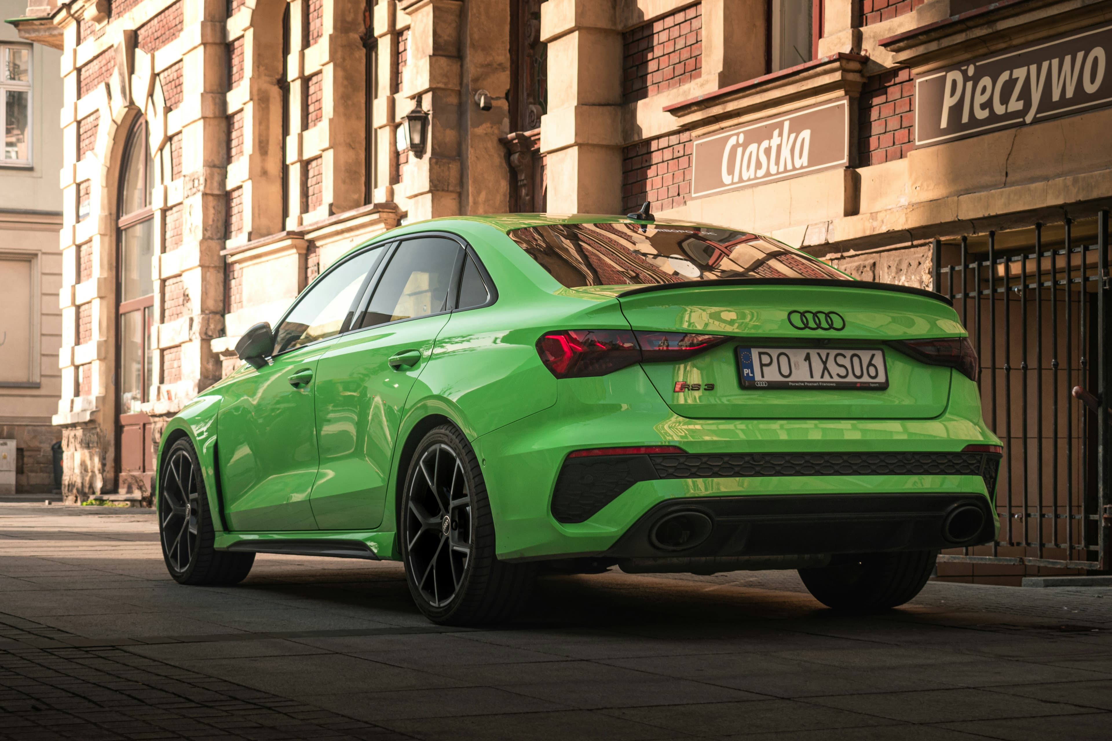 2025 Audi RS e-tron GT performance, rear three-quarter